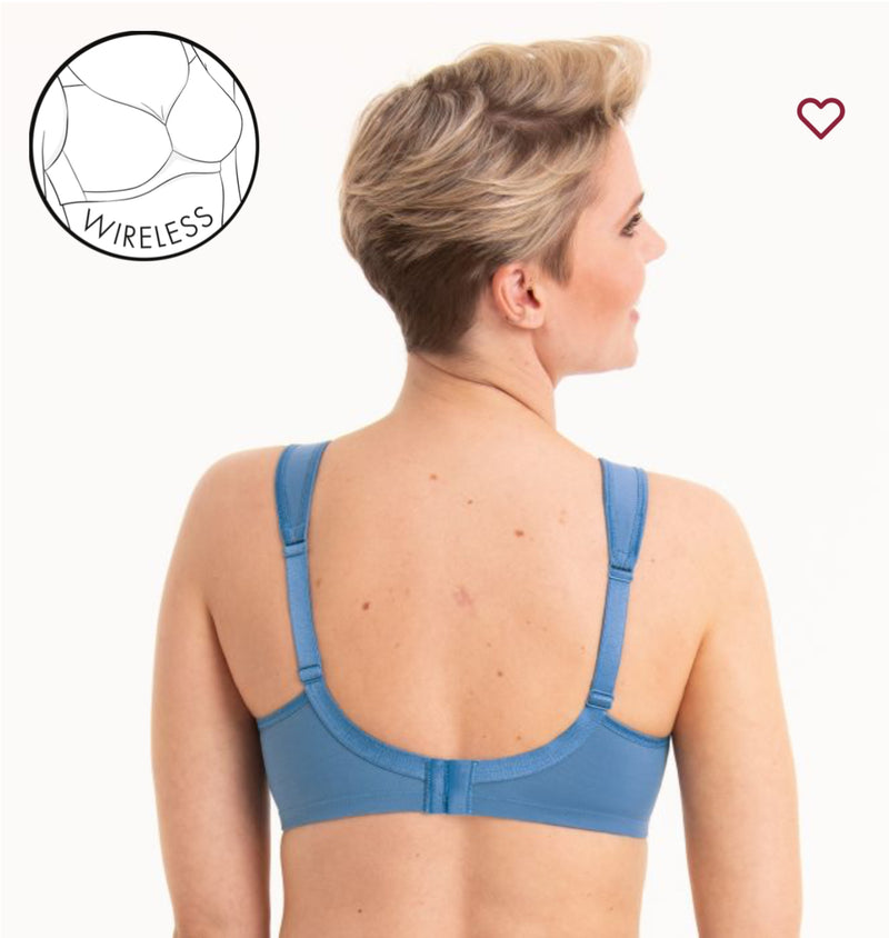 CLARA - Reggiseno comfort senza ferretto - 188 CELESTEt