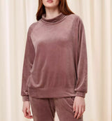 COZY COMFORT VELOUR SWEATER + TROUSERS