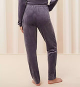 COZY COMFORT VELOUR ZIP JACKET + TROUSERS SLATE