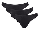SLOGGI GO DAILY COTTON MINI 3P BLACK