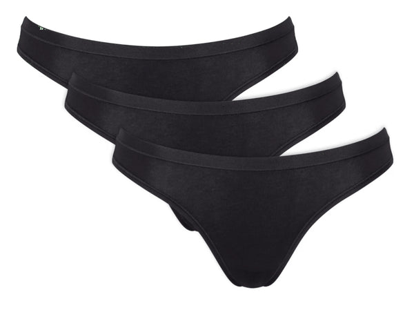 SLOGGI GO DAILY COTTON MINI 3P BLACK