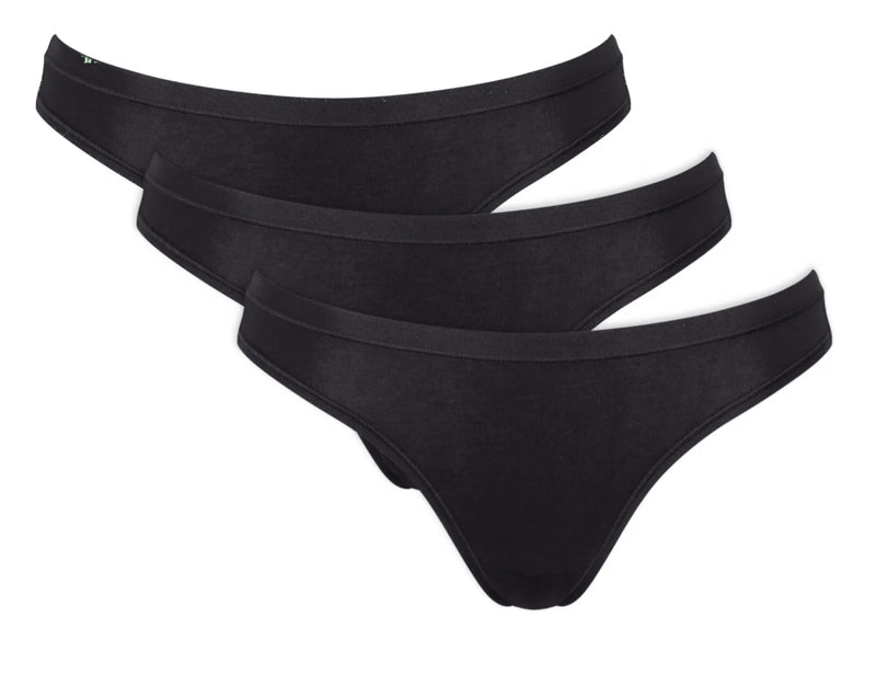 SLOGGI GO DAILY COTTON MINI 3P BLACK