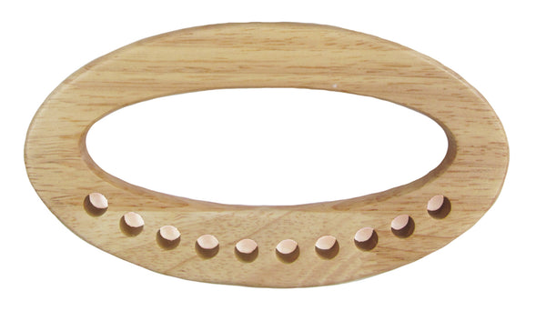 MANICO LEGNO OVALE HB05