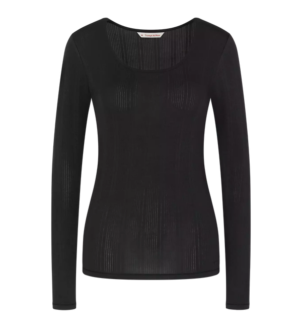 BEAUTY LAYERS TOP LSL BLACK