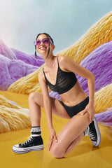 SLOGGI FREE EVOLVE PU LACE nero