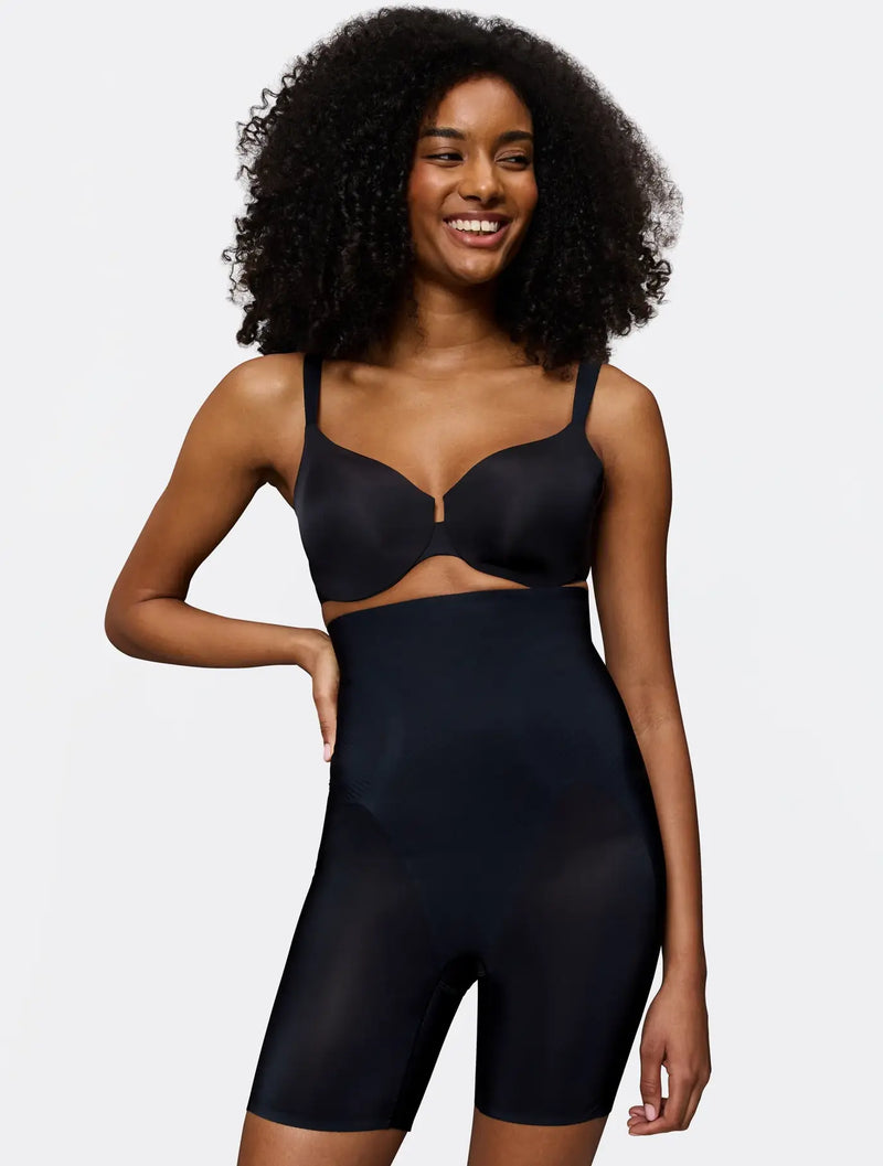 BMU ILLUSION CURVE SUPER HWMID-THIGH BLACK
