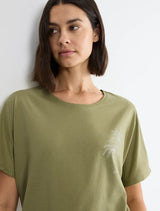 MIX & MATCH TOP SSL 04  OLIVE GOLD