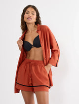 SUMMER WEAR SHORTS - Haute Orange