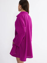 SUMMER WEAR BOYFRIEND SHIRT 01 - Raspberry Juice