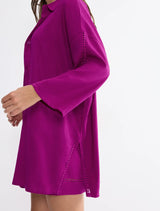 SUMMER WEAR BOYFRIEND SHIRT 01 - Raspberry Juice