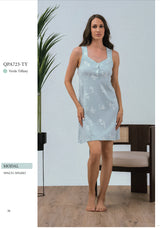 QPA723 CAMICIA DA NOTTE IN MODAL