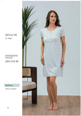 Q-Bò QPA743 CAMICIA NOTTE MODAL