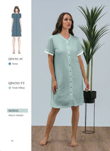 QPA703 CAMICIA DA NOTTE IN MODAL