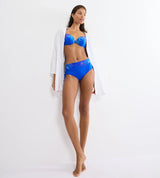 SUMMER TROPICS MAXI - BLUE