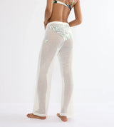 BEACH MYWEAR CROCHET TROUSERS - SETA