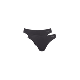 sloggi GO BLUSH HIGH LEG 2P - BLACK