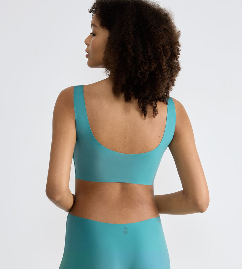 SLOGGI ZERO FEEL 2.0 TOP - 1597 QUIET TURQUOISE