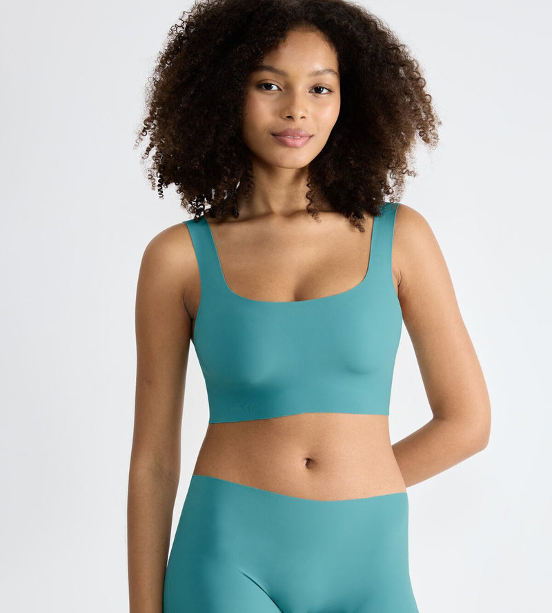 SLOGGI ZERO FEEL 2.0 TOP - 1597 QUIET TURQUOISE