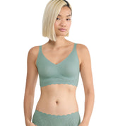 SLOGGI ZERO FEEL BLISS BRALETTE 7329 MISTY TURQUOISE