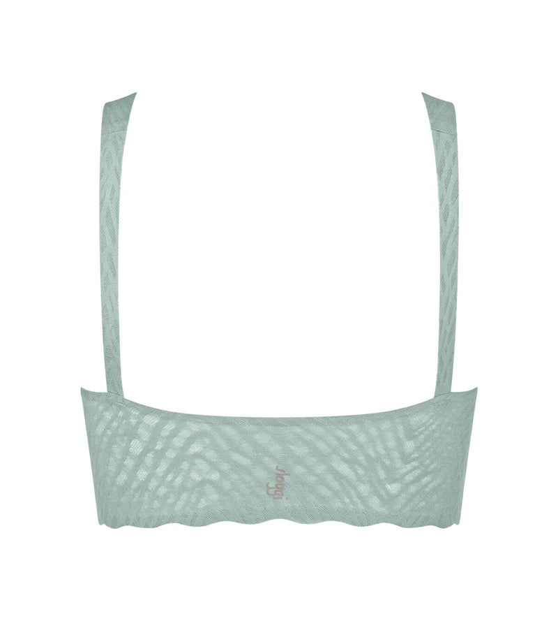 SLOGGI ZERO FEEL BLISS BRALETTE 7329 MISTY TURQUOISE