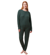 COZY COMFORT TOP 01 + TROUSER SMOKY GREEN