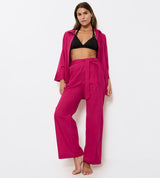 PANTALONE SUMMER WEAR TROUSERS O - NW - FUXIA