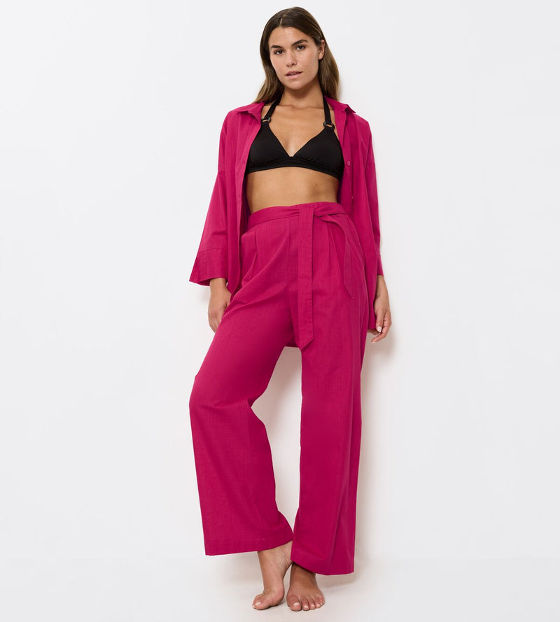 PANTALONE SUMMER WEAR TROUSERS O - NW - FUXIA