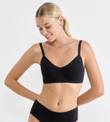 sloggi ZERO FEEL PURE SOFT BRA - BLACK