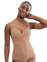 sloggi ZERO feel 2.0 THE UP BRA SHIRT - CM (CARNE)