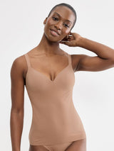 sloggi ZERO feel 2.0 THE UP BRA SHIRT - CM (CARNE)