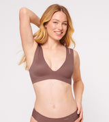 SLOGGI ZERO FEEL FLOW BRALETTE  CACAO 1141