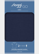 sloggi men GO ABC O-Neck 2P BLUE