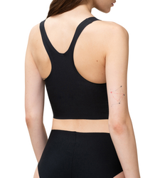 FLEX SMART PULL-ON BRA TOP EX - COL. NERO