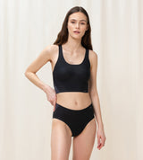 FLEX SMART PULL-ON BRA TOP EX - COL. NERO