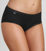 sloggi Basic+ Midi 2P BLACK