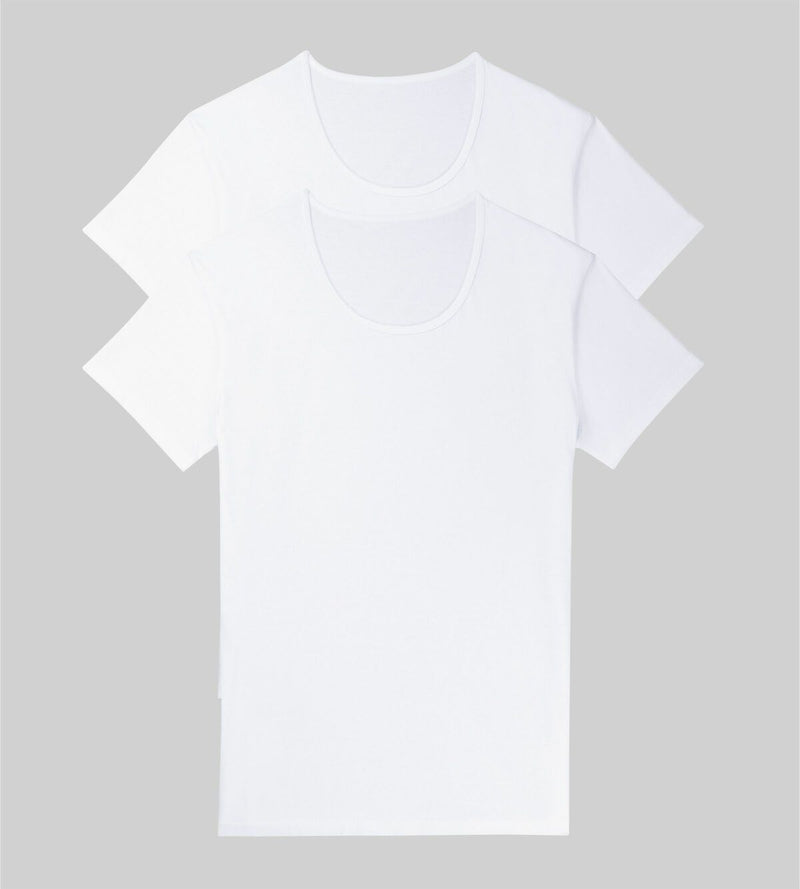 sloggi men 24/7 SH 03 O-Neck 2P WHITE