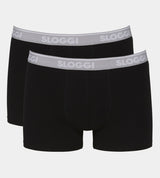 sloggi men GO ABC Short 2P BLACK