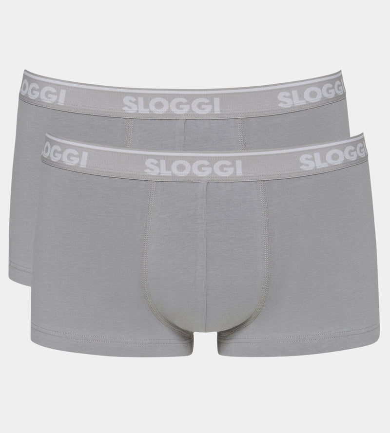 sloggi men GO ABC Hipster 2P STONE GREY