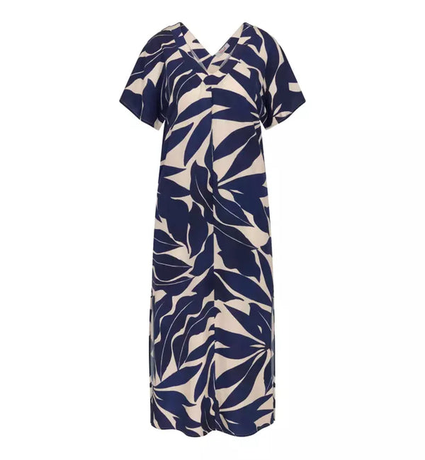 BEACH MYWEAR MAXI DRESS PT BLUE LIGHT COMBINATION