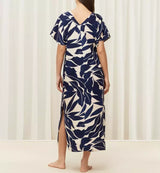 BEACH MYWEAR MAXI DRESS PT BLUE LIGHT COMBINATION
