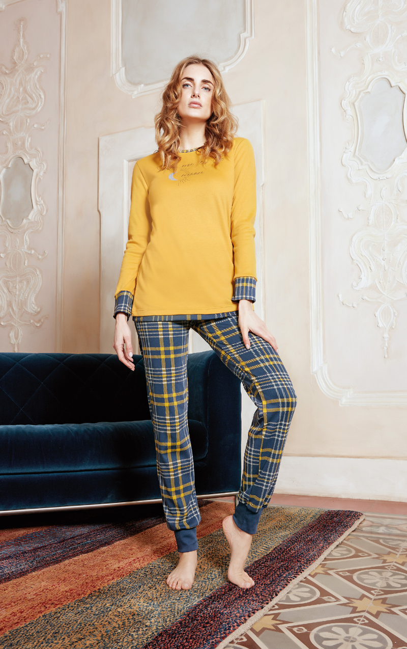 Q-bò PIGIAMA DONNA INTERLOCK 4607-SE