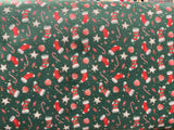 PANNOLENCE FANTASIA NATALE - taglio minimo o multipli da 180 x 25 cm