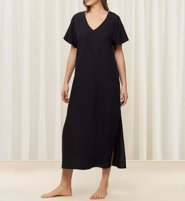 BEACH MYWEAR MAXI DRESS pt BLACK