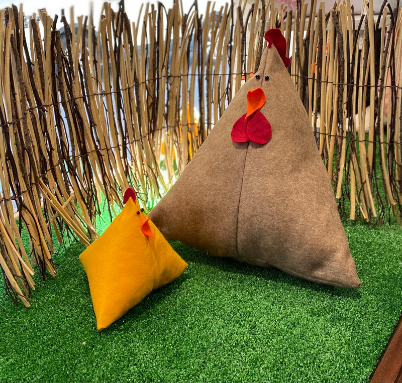 GALLINA - GALLO - PULCINO IN PANNOLENCE