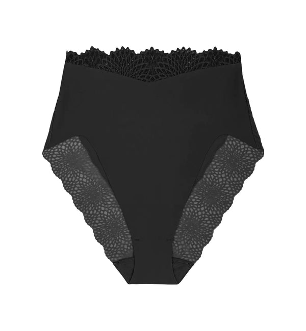 VELVETEEN SENSATION HIGHWAIST PANTY NERA