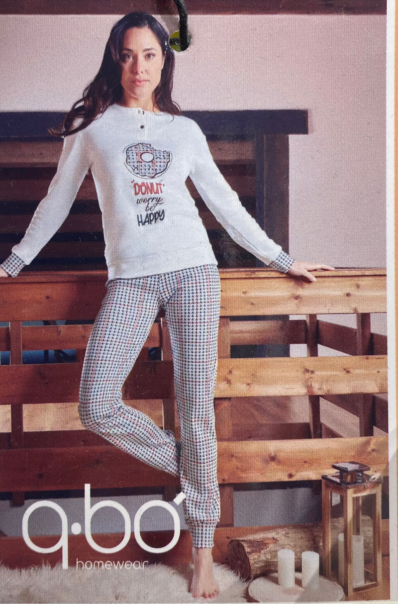 Q-bò PIGIAMA DONNA INTERLOCK 8366