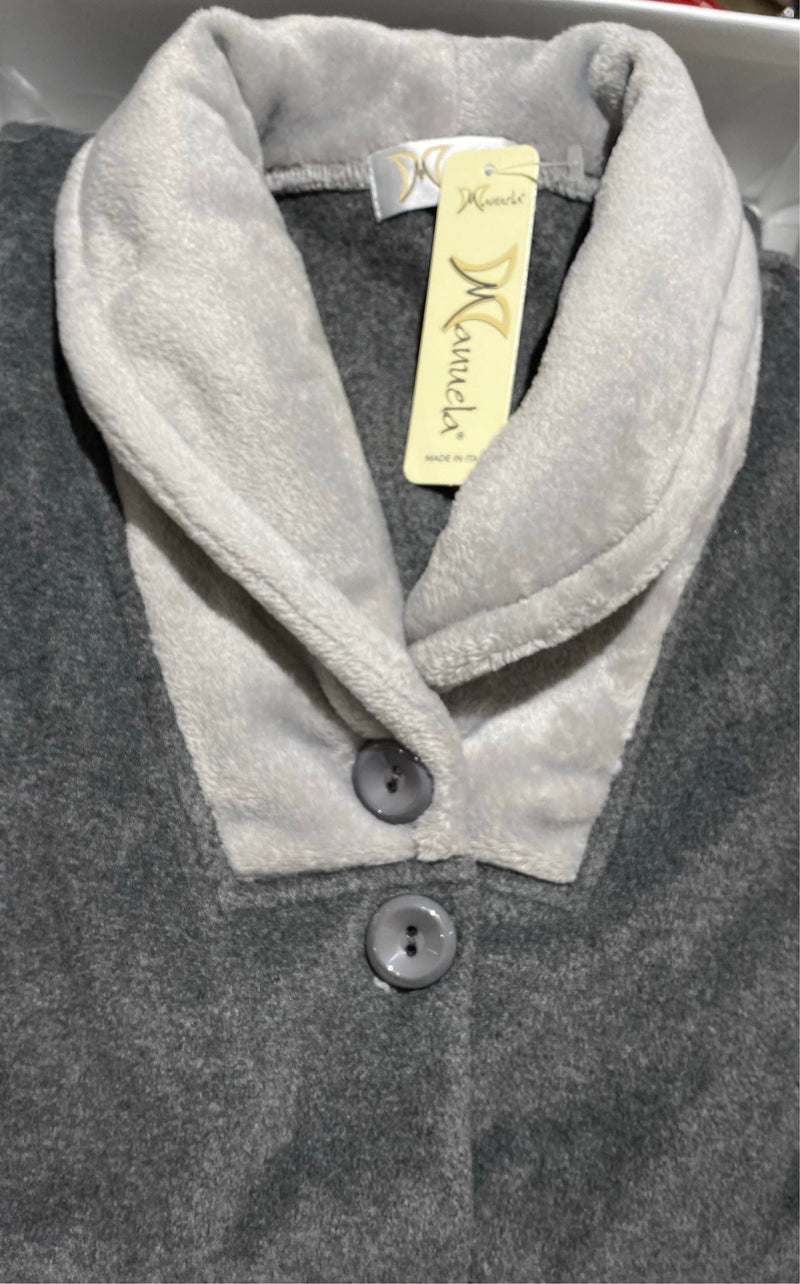 MANUELA VESTAGLIA DONNA 1772 PILE - GRIGIO