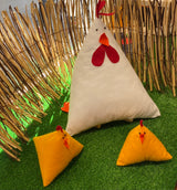 GALLINA - GALLO - PULCINO IN PANNOLENCE