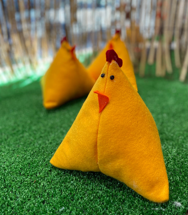 GALLINA - GALLO - PULCINO IN PANNOLENCE